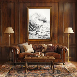 The Power Of The Ocean Poster