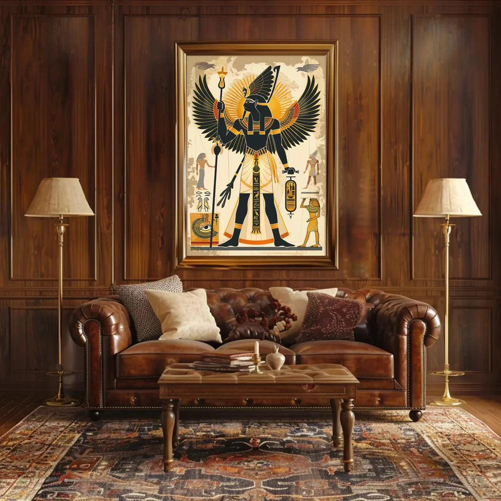 Vintage Travel Destination Art Deco Poster