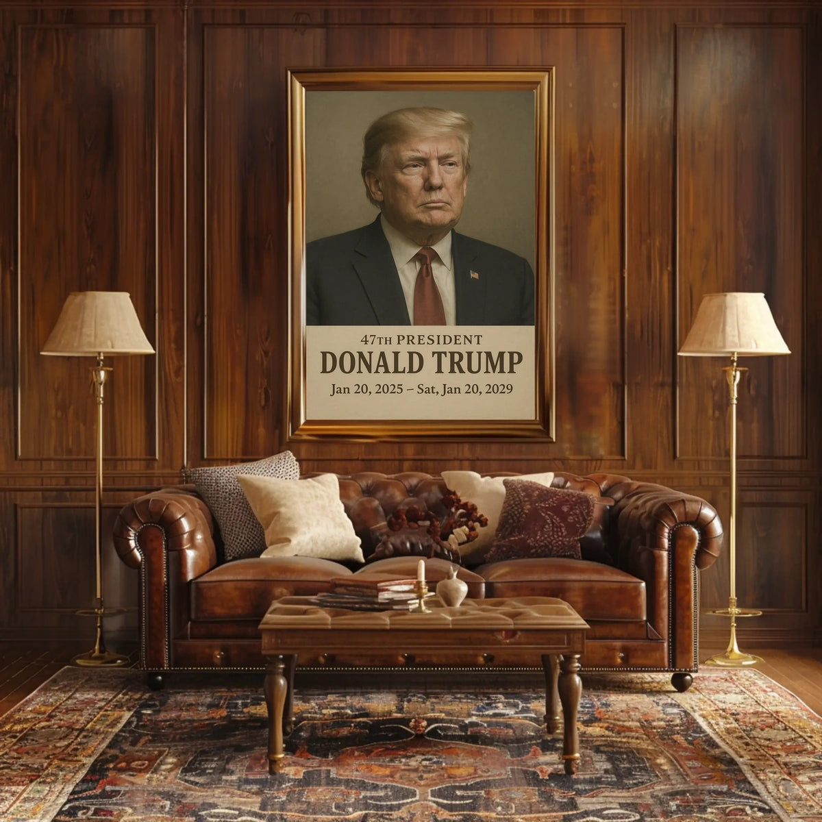 Donald Trump 47Th President Poster