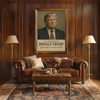 Donald Trump 47Th President Poster