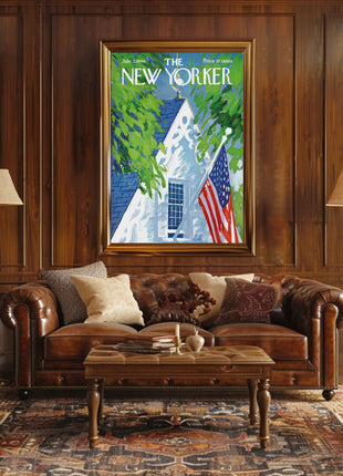 Iconic American Summer Day July 1966 Cultural Heritage Poster