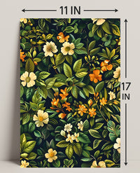 Vibrant Floral Tapestry William Morris Art Poster