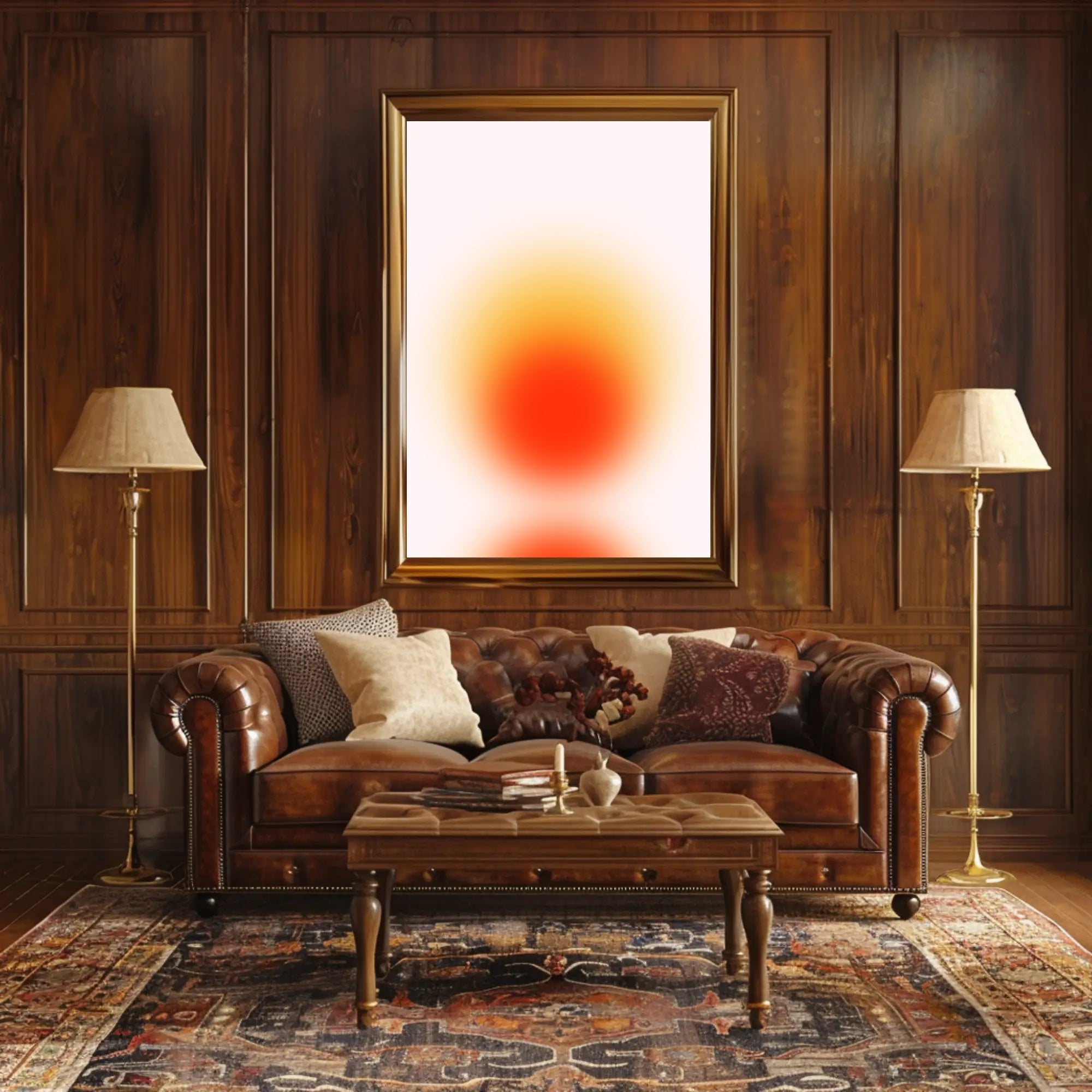 Radiant Orb Abstract Art Print - Abstract or Artistic Poster PosterGoat