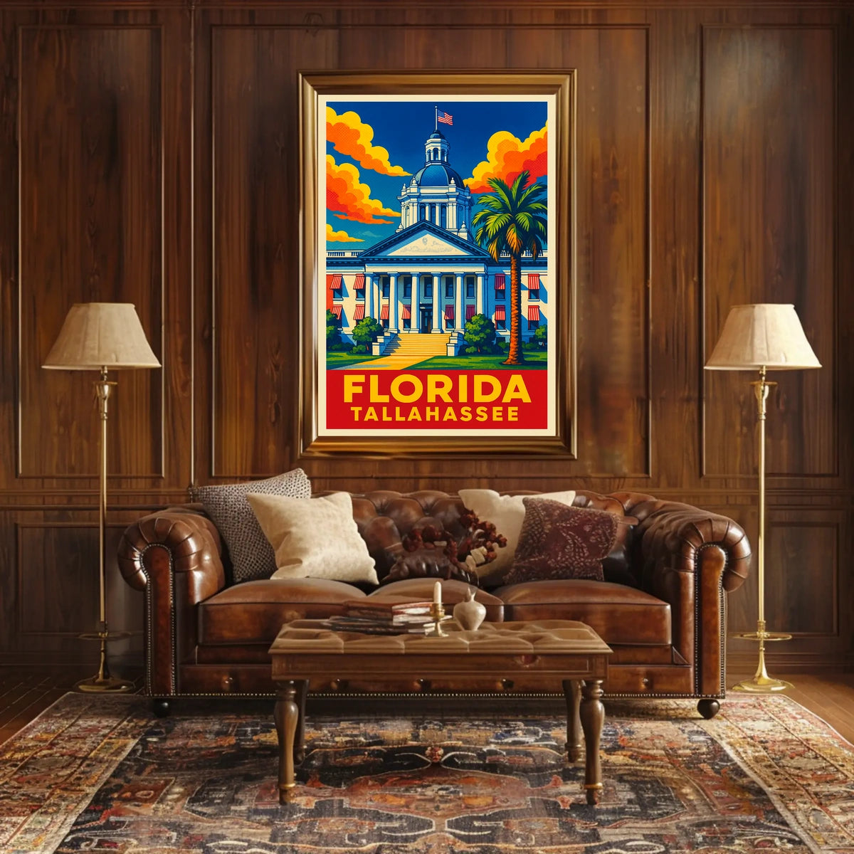 Florida State Capitol Tallahassee Poster