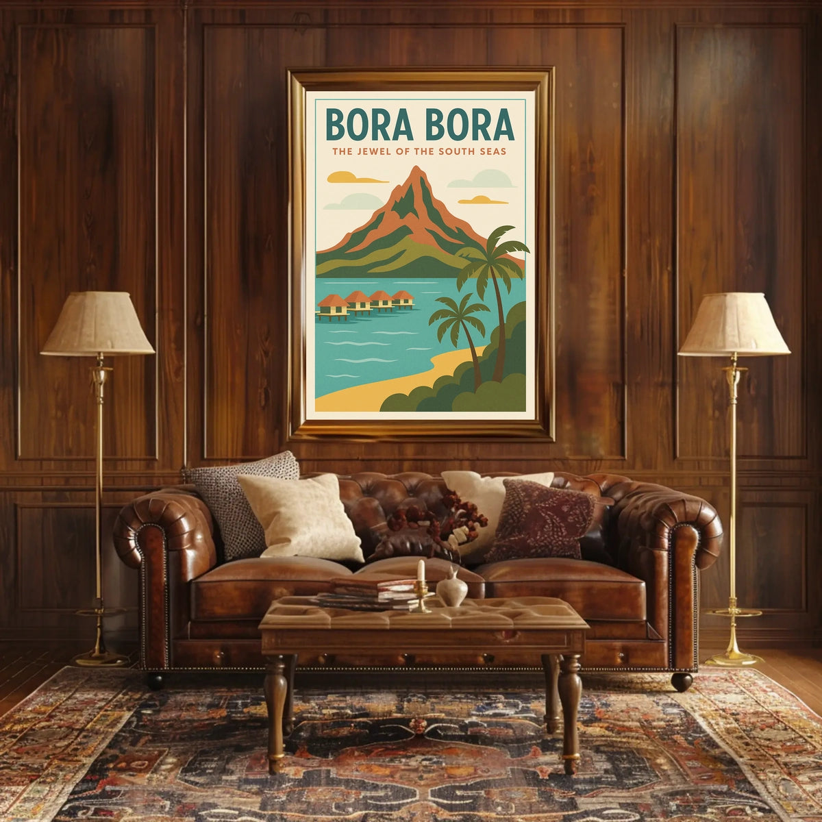 Bora Bora The Jewel of the South Seas Poster