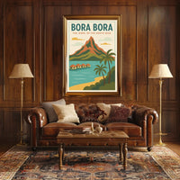 Bora Bora The Jewel of the South Seas Poster