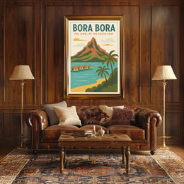Bora Bora The Jewel of the South Seas Poster