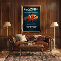 Discover The Charm Of The Clownfish Poster