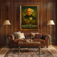 Martin Van Buren History Buff Neoclassical Realism Poster