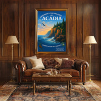 Experience the Majesty of Acadia Poster PosterGoat