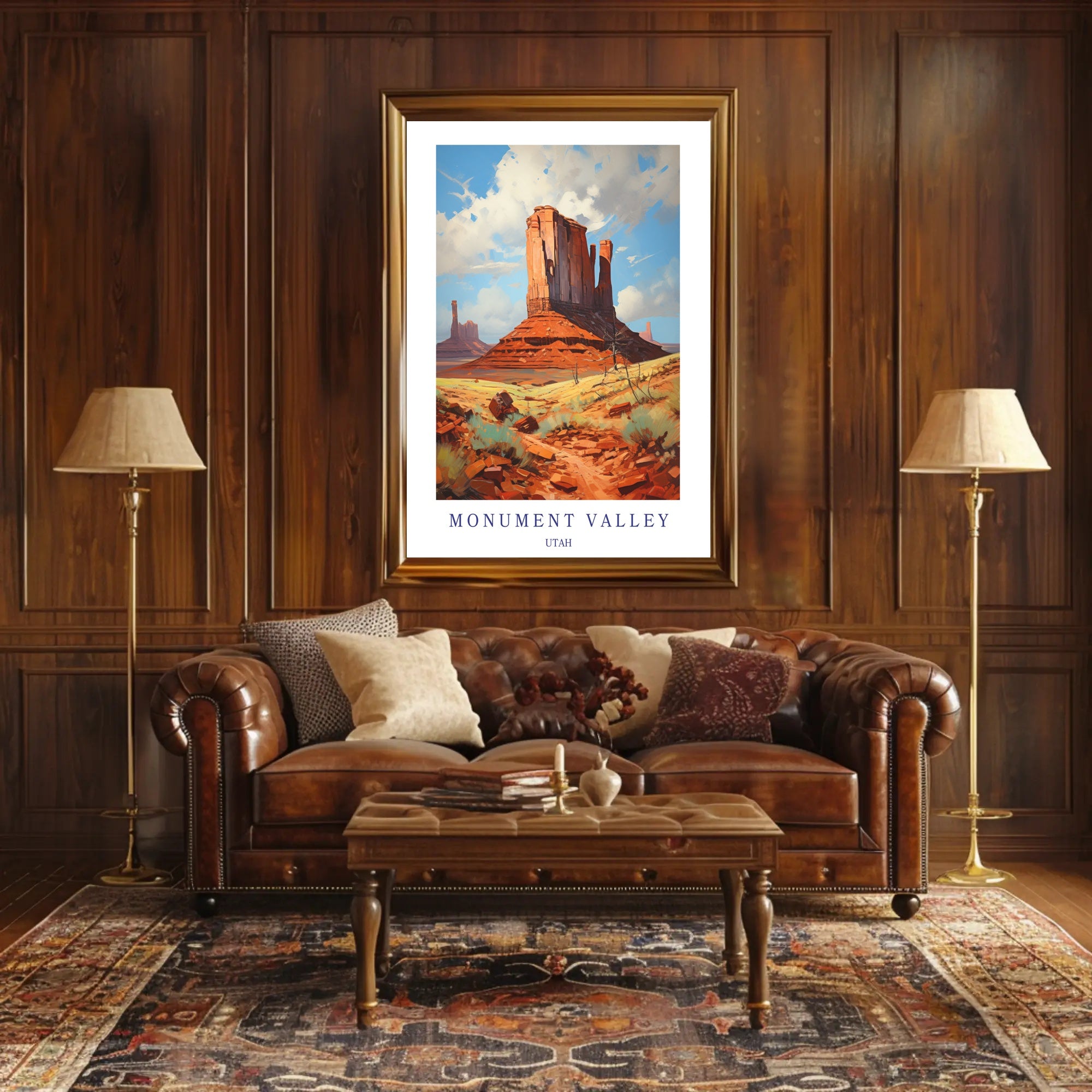 Monument Valley Adventure Awaits Travel Poster PosterGoat