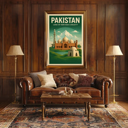 Pakistan Land of Heritage Beauty Poster