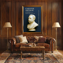 Chester Arthur 21st President Poster PosterGoat