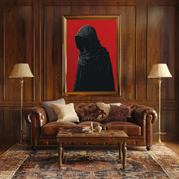 Dark Fantasy Grim Reaper Poster: Eerie Gothic Art PosterGoat