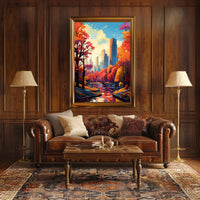 Autumn In The City Poster