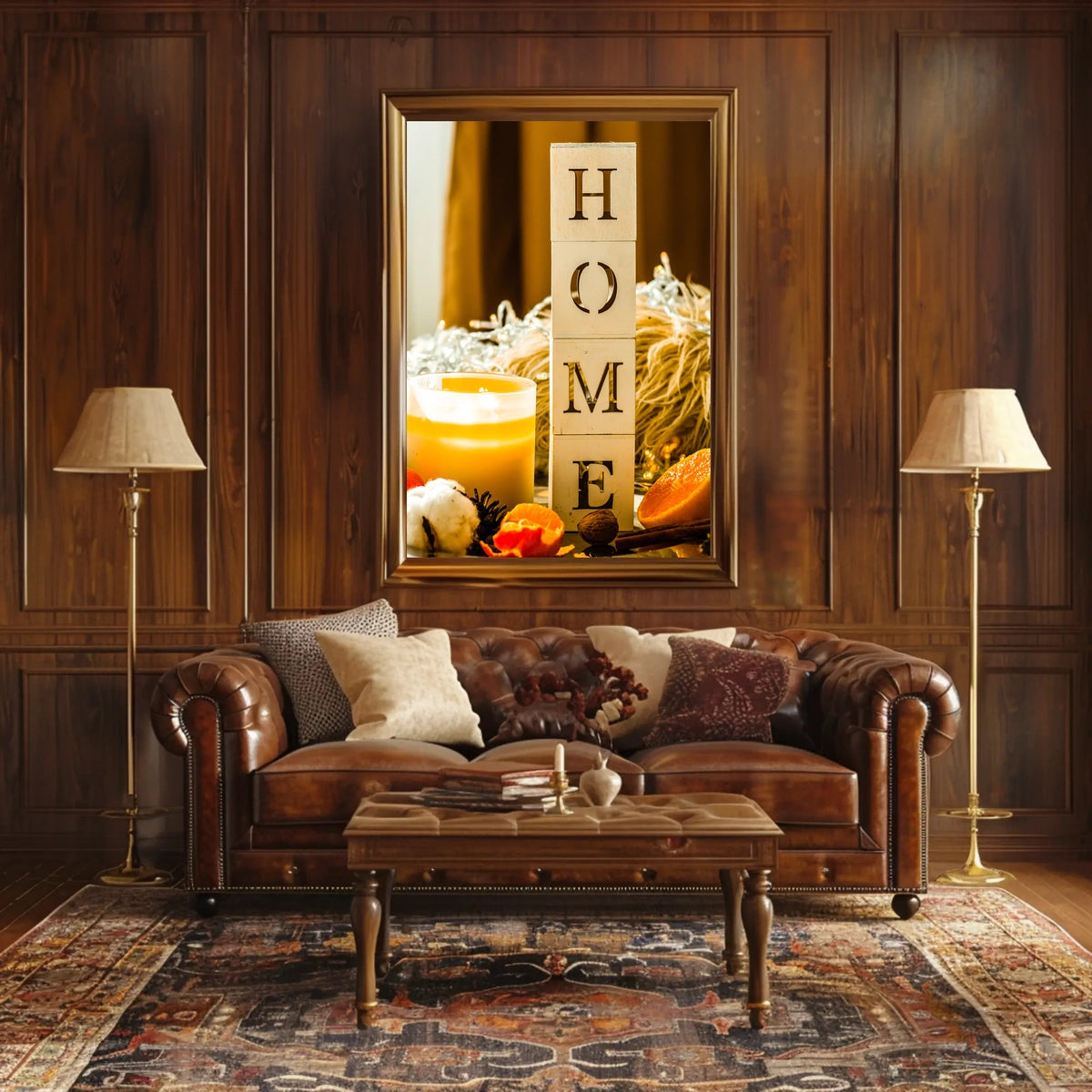 Cozy Home Atmosphere Modern Art Poster Print