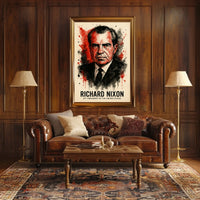 Richard Nixon 37th President Poster