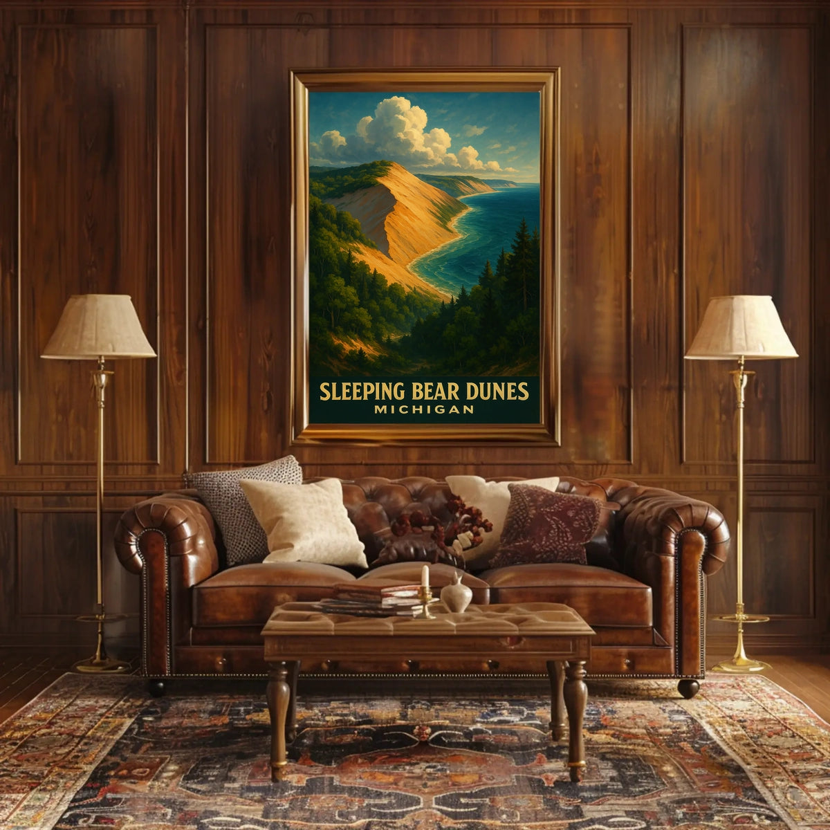 Sleeping Bear Dunes Michigan Poster
