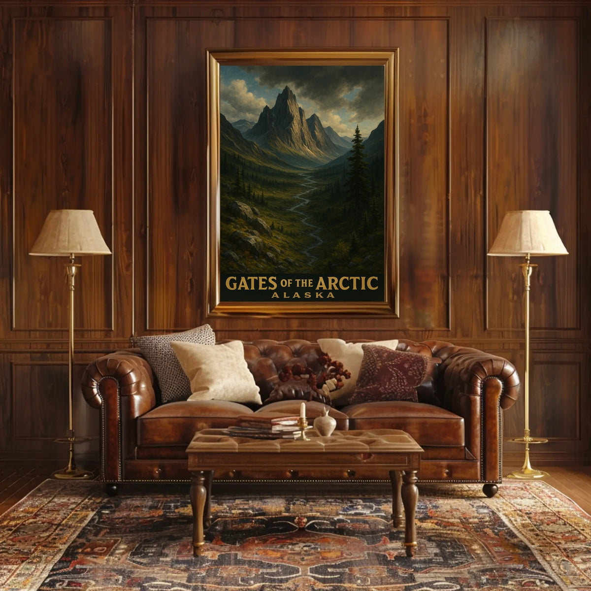 Gates Of The Arctic Alaska Poster
