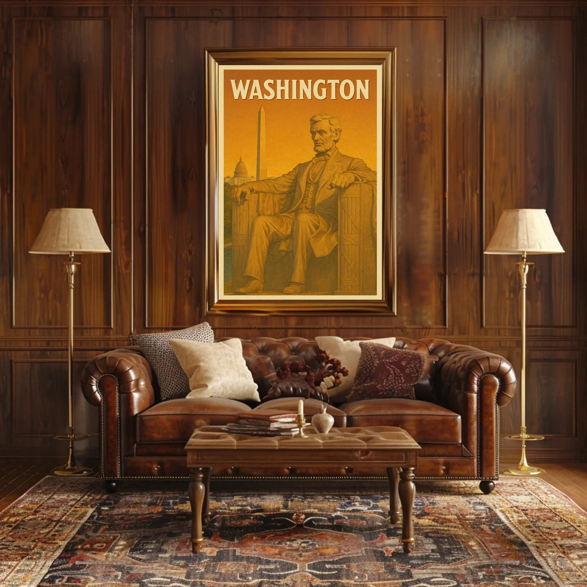 Washington D.C. Tribute Poster