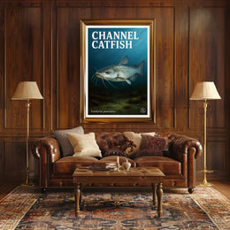 Channel Catfish Poster PosterGoat