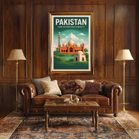 Pakistan Land of Heritage & Beauty Poster PosterGoat