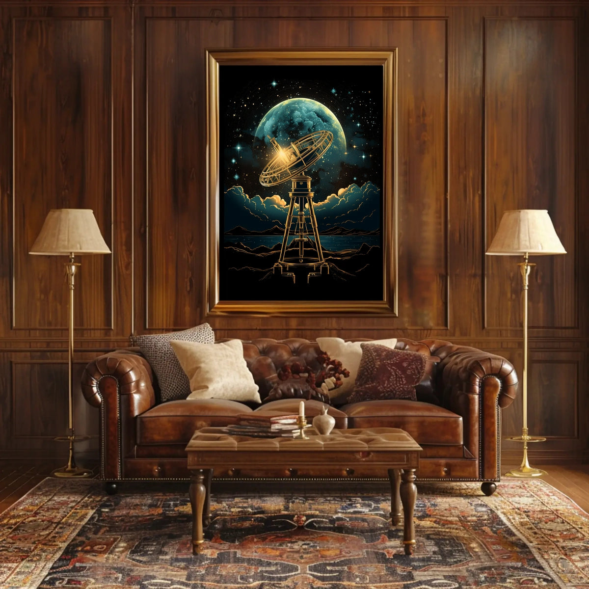 Celestial Exploration Poster