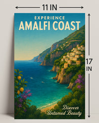 Experience the Amalfi Coast Poster PosterGoat