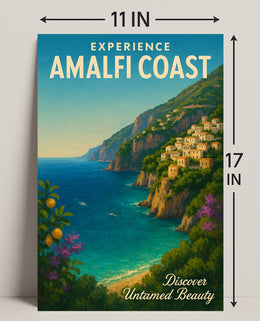 Experience the Amalfi Coast Poster PosterGoat