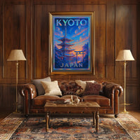 Kyoto, Japan A Scenic Tribute Poster
