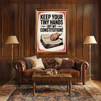 Protect the Constitution Political Propaganda Poster