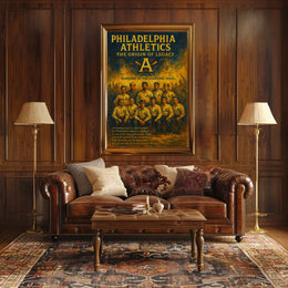 Philadelphia Athletics Pioneers Of The Poster