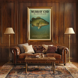 Murray Cod The Mighty Predator of Australia Poster