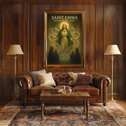 Saint Emma Guardian Of Light Poster