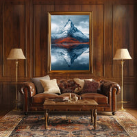 Alpine Majesty: Photorealistic National Park Poster PosterGoat
