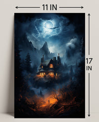The Enchanted House In The Woods Poster