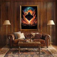 Cosmic Arrival Poster