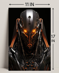 Futuristic Sentinel Poster PosterGoat