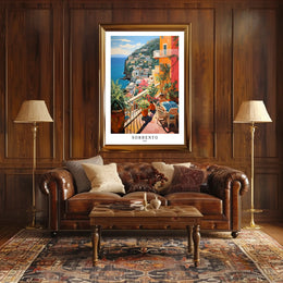 Sorrento Coastal Beauty Poster