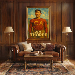 Jim Thorpe Portrait Poster