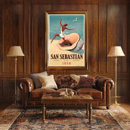 San Sebastian 1956 Poster