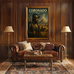 Coronado Honoring The Spanish Explorer Poster