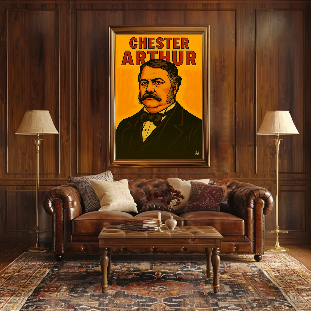 Chester Arthur Poster