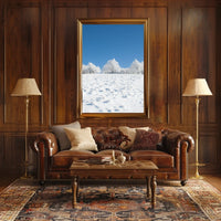 Winter Tranquility: Nature's Beauty in National Park Poster