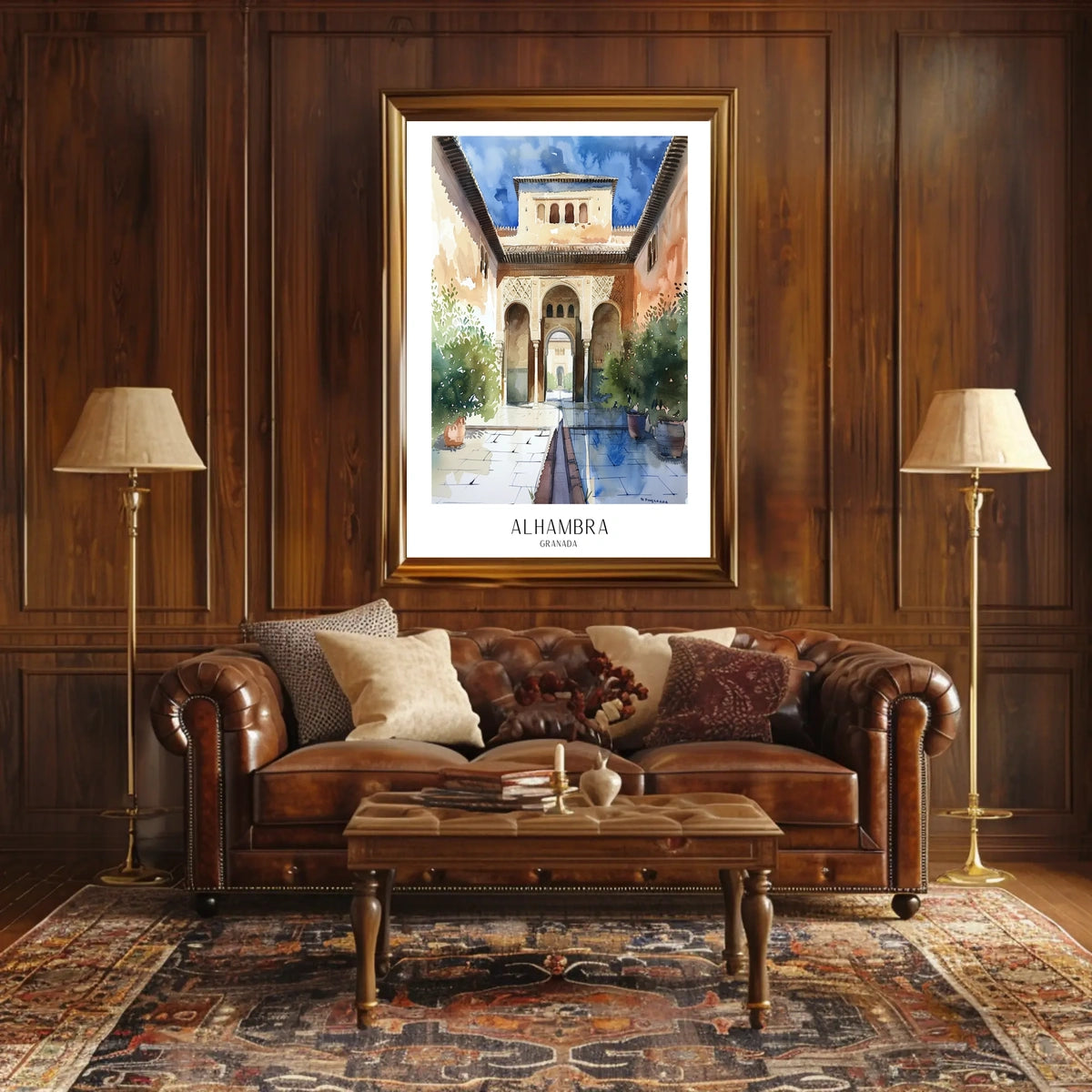 Alhambra Granada Poster