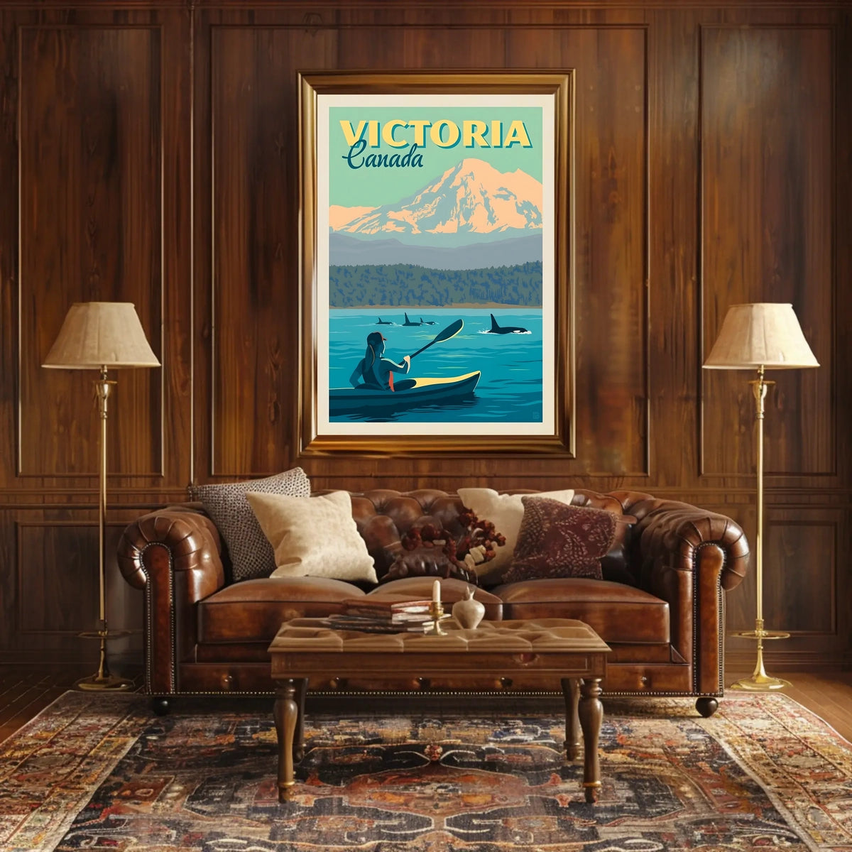 Victoria, Canada Scenic Adventure Poster