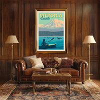 Victoria, Canada Scenic Adventure Poster