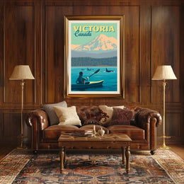 Victoria, Canada Scenic Adventure Poster