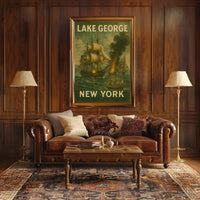 Lake George Maritime Scene Poster