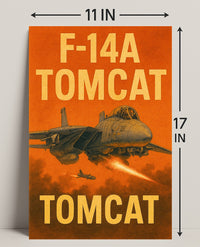 F-14A Tomcat Poster PosterGoat